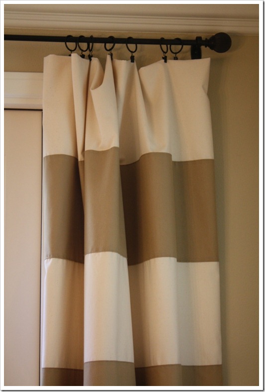 Let There Be Stripes {The Drapes are Done!} - A Thoughtful Place